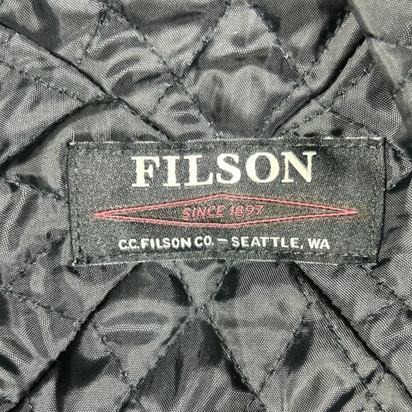 FILSON INSULATED Tin Cloth Cap OTTER GREEN L USA Made NWT - Picture 12 of 14
